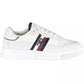 Tommy Hilfiger White Polyester Sneaker