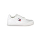 Tommy Hilfiger White Polyester Sneaker