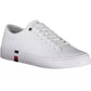 Tommy Hilfiger White Polyester Sneaker