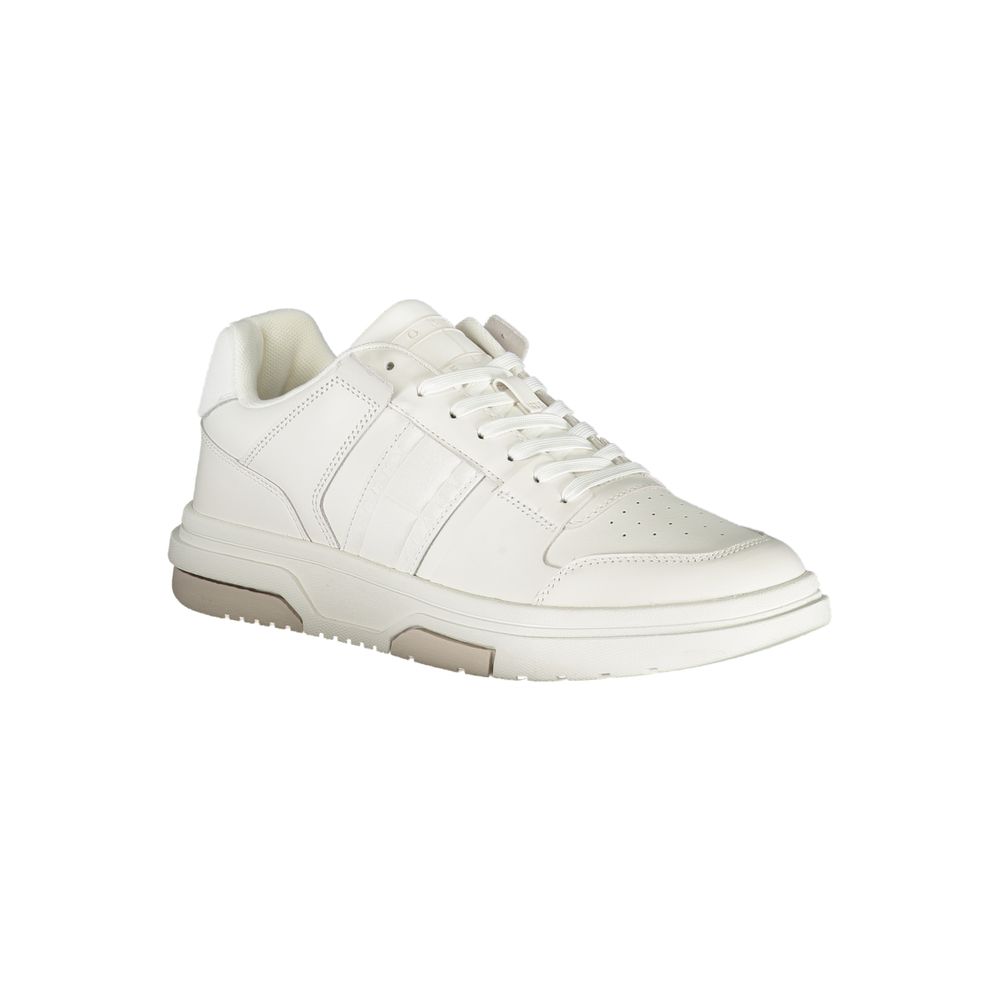 Tommy Hilfiger White Polyester Sneaker