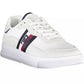 Tommy Hilfiger White Polyester Sneaker