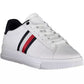 Tommy Hilfiger White Polyester Sneaker