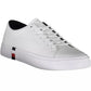 Tommy Hilfiger White Polyester Sneaker