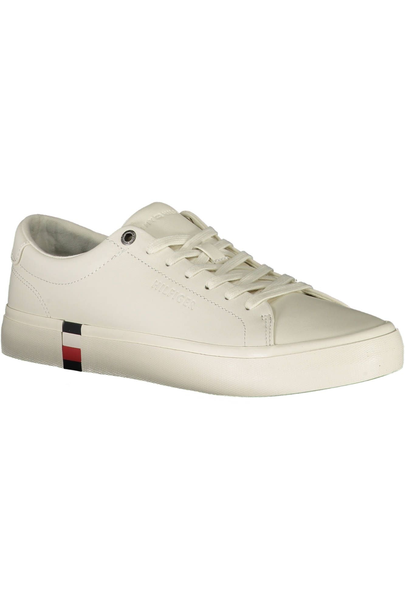 Tommy Hilfiger White Polyester Sneaker