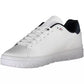 Tommy Hilfiger White Polyester Sneaker