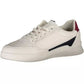 Tommy Hilfiger White Polyester Sneaker