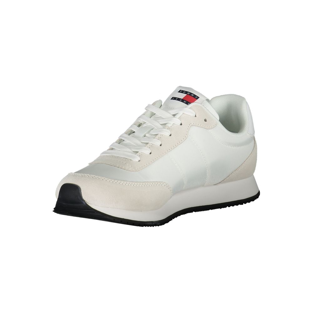 Tommy Hilfiger White Polyester Sneaker