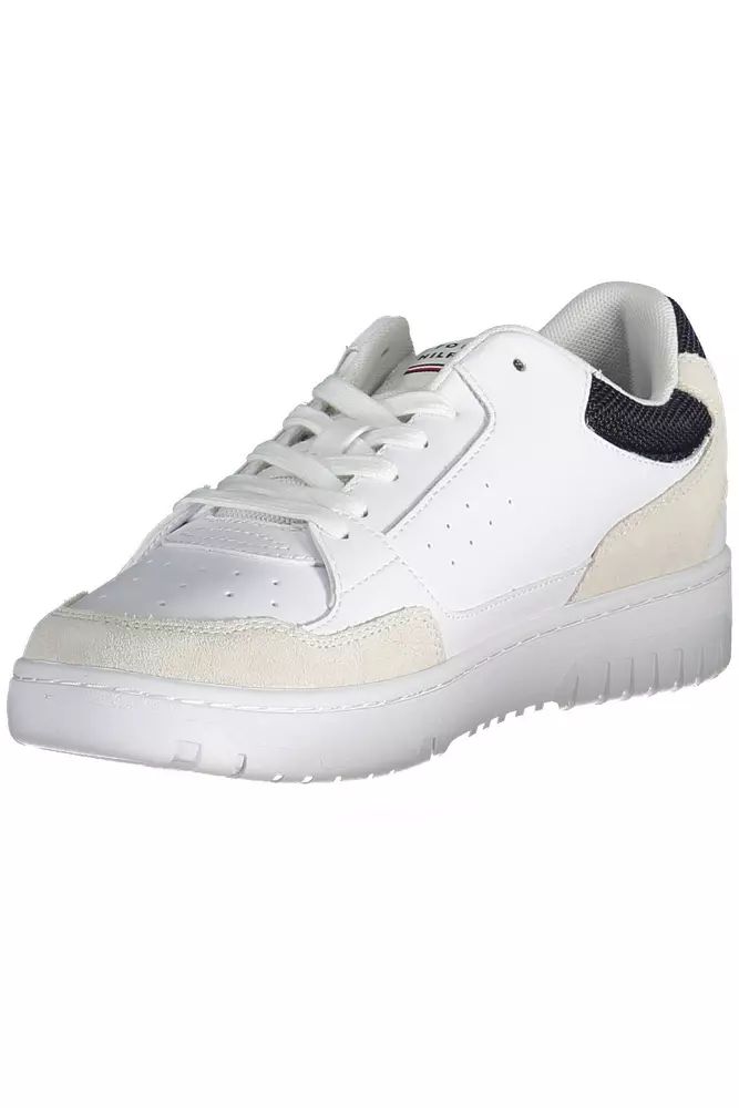 Tommy Hilfiger White Polyester Sneaker