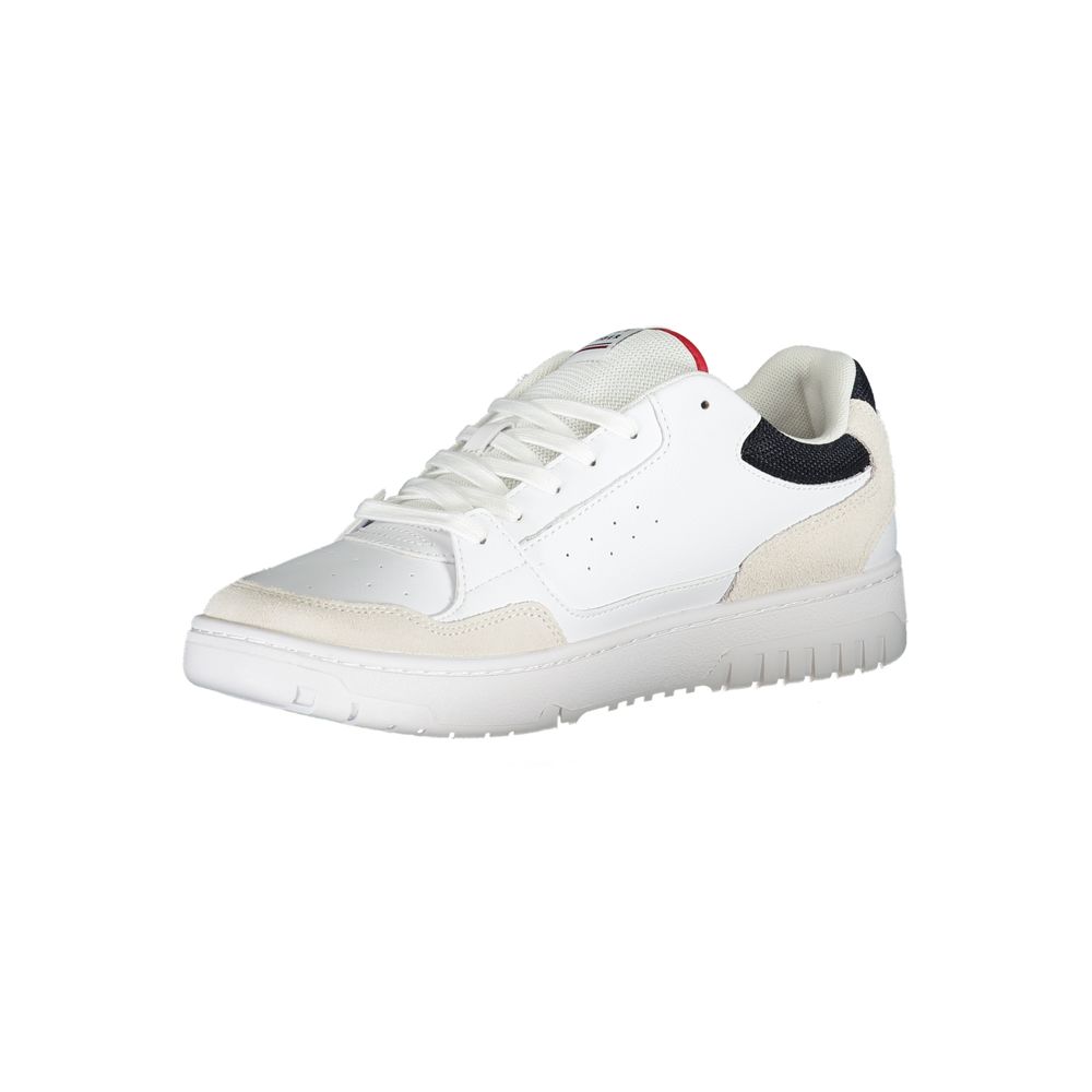 Tommy Hilfiger White Polyester Sneaker