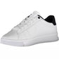 Tommy Hilfiger White Polyester Sneaker