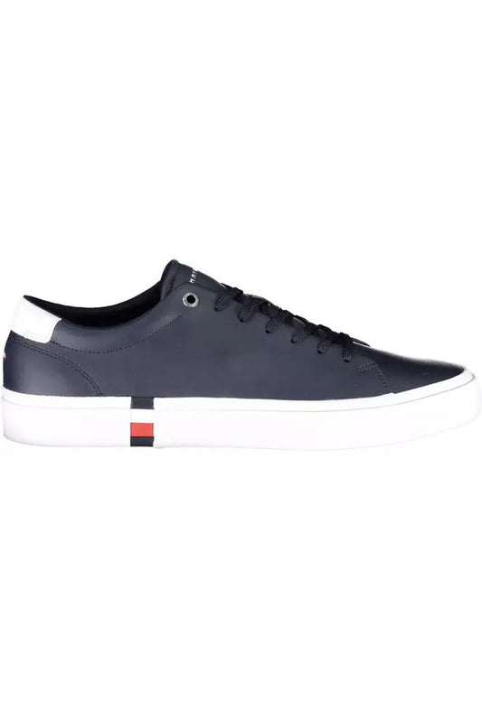 Tommy Hilfiger Blue Polyester Sneaker