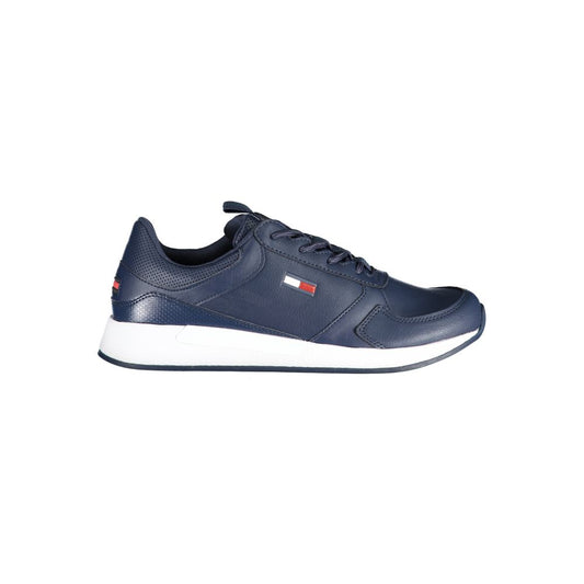 Tommy Hilfiger Blue Polyester Sneaker