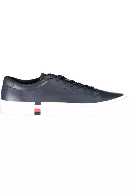 Tommy Hilfiger Blue Polyester Sneaker