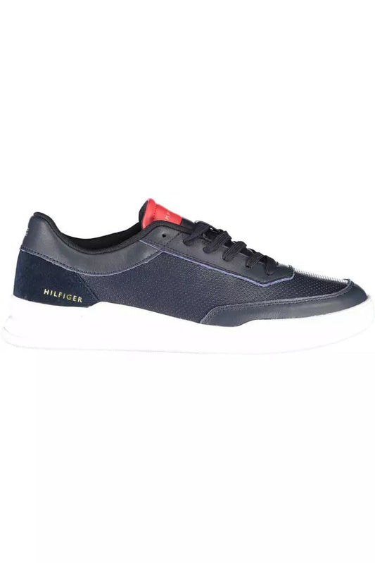 Tommy Hilfiger Blue Polyester Sneaker