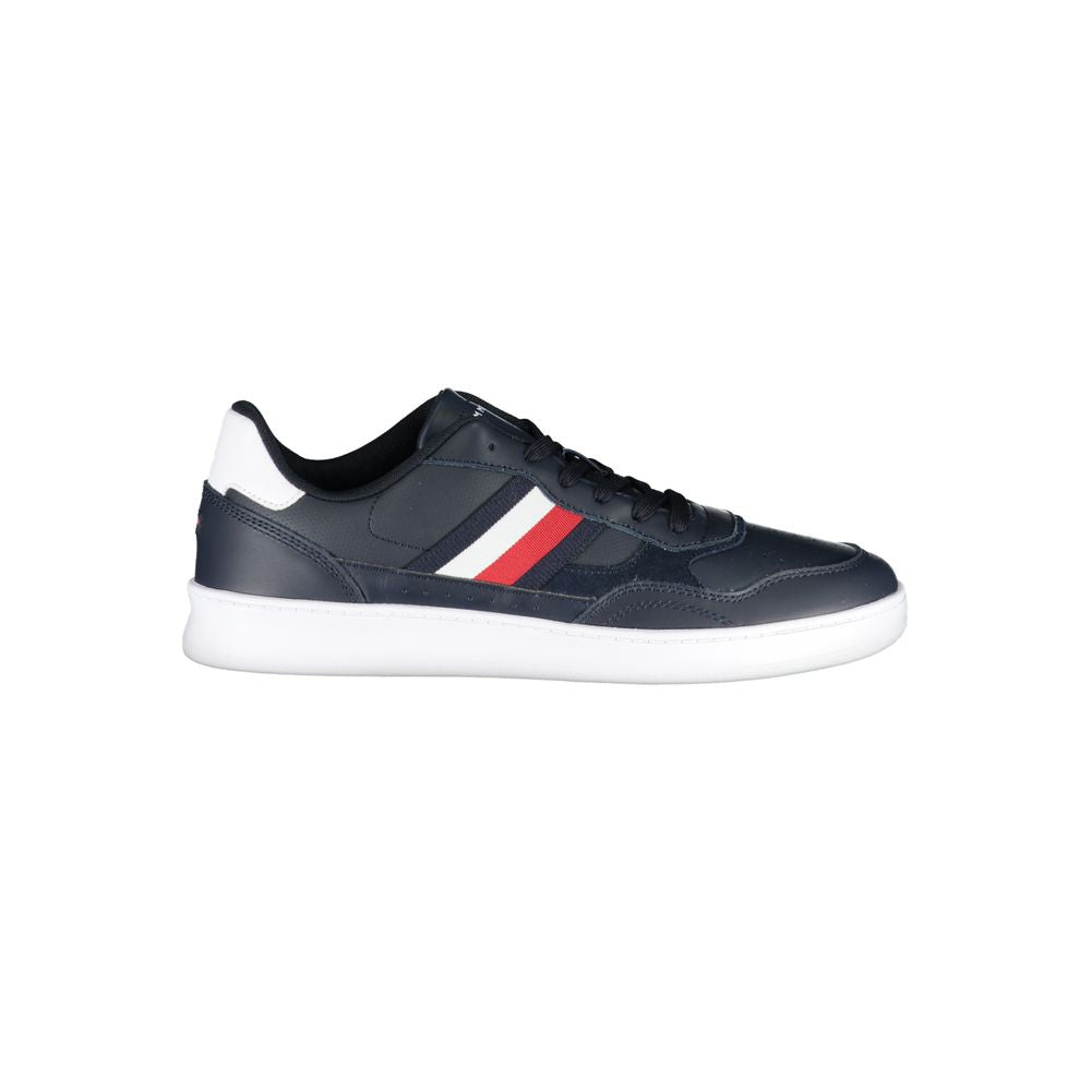 Tommy Hilfiger Blue Polyester Sneaker