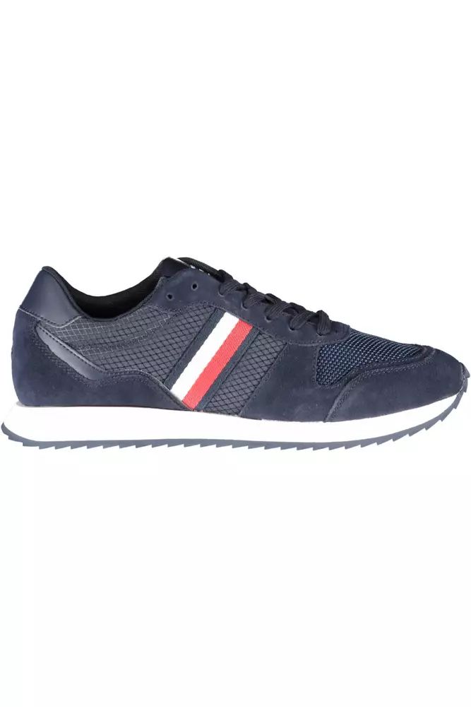 Tommy Hilfiger Blue Polyester Sneaker