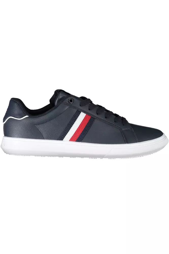 Tommy Hilfiger Blue Polyester Sneaker