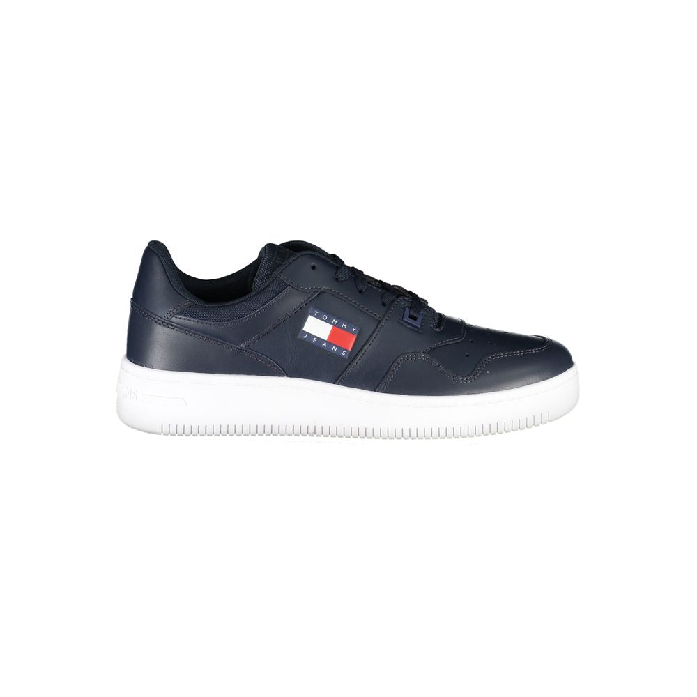 Tommy Hilfiger Blue Polyester Sneaker