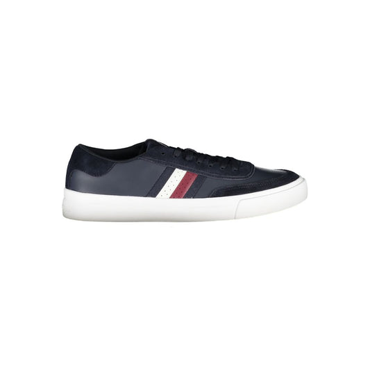 Tommy Hilfiger Blue Polyester Sneaker