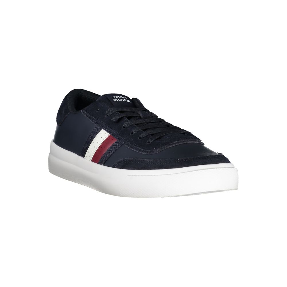 Tommy Hilfiger Blue Polyester Sneaker