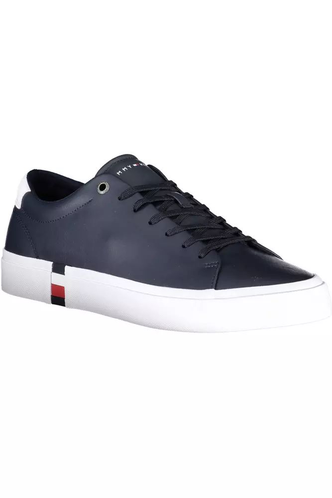 Tommy Hilfiger Blue Polyester Sneaker