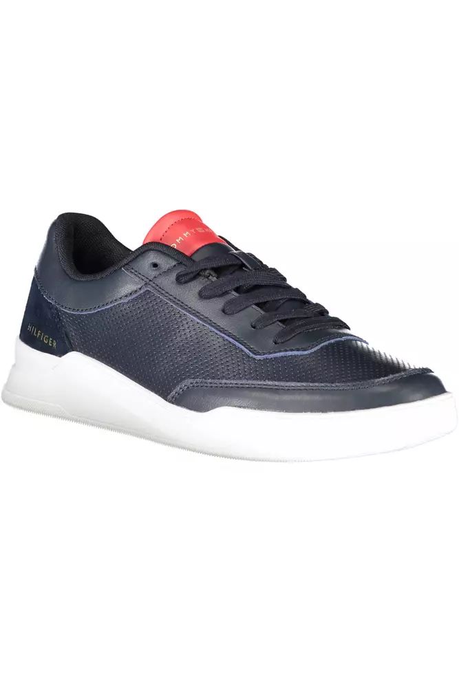 Tommy Hilfiger Blue Polyester Sneaker