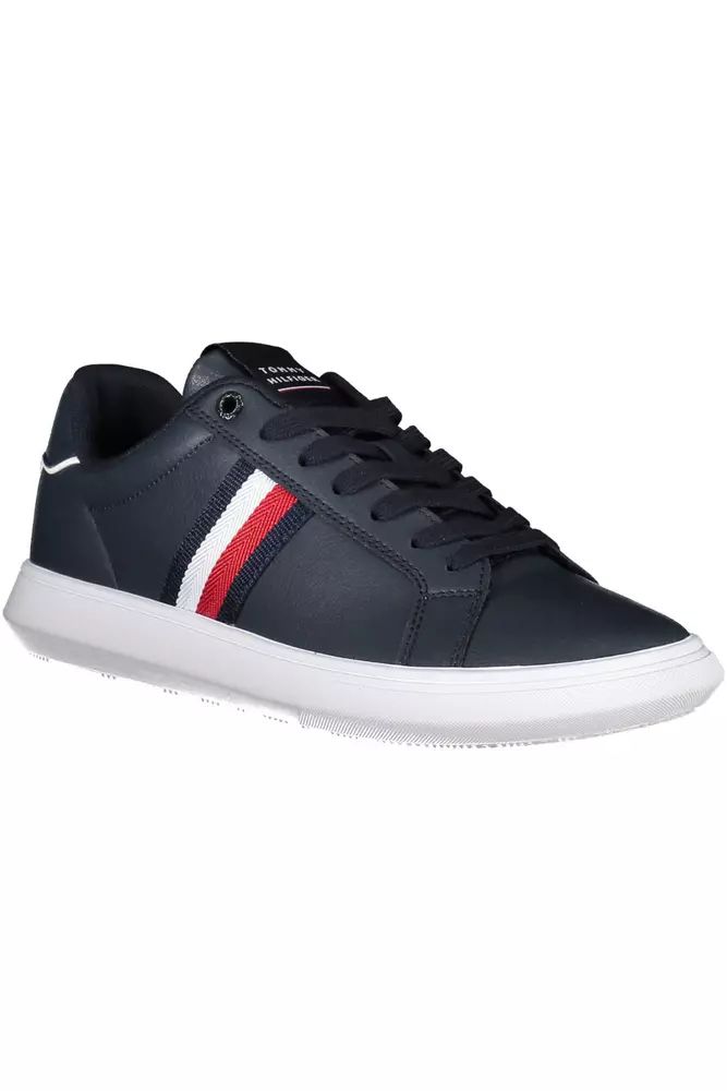 Tommy Hilfiger Blue Polyester Sneaker