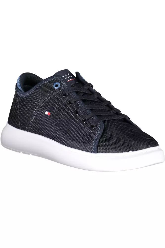 Tommy Hilfiger Blue Polyester Sneaker