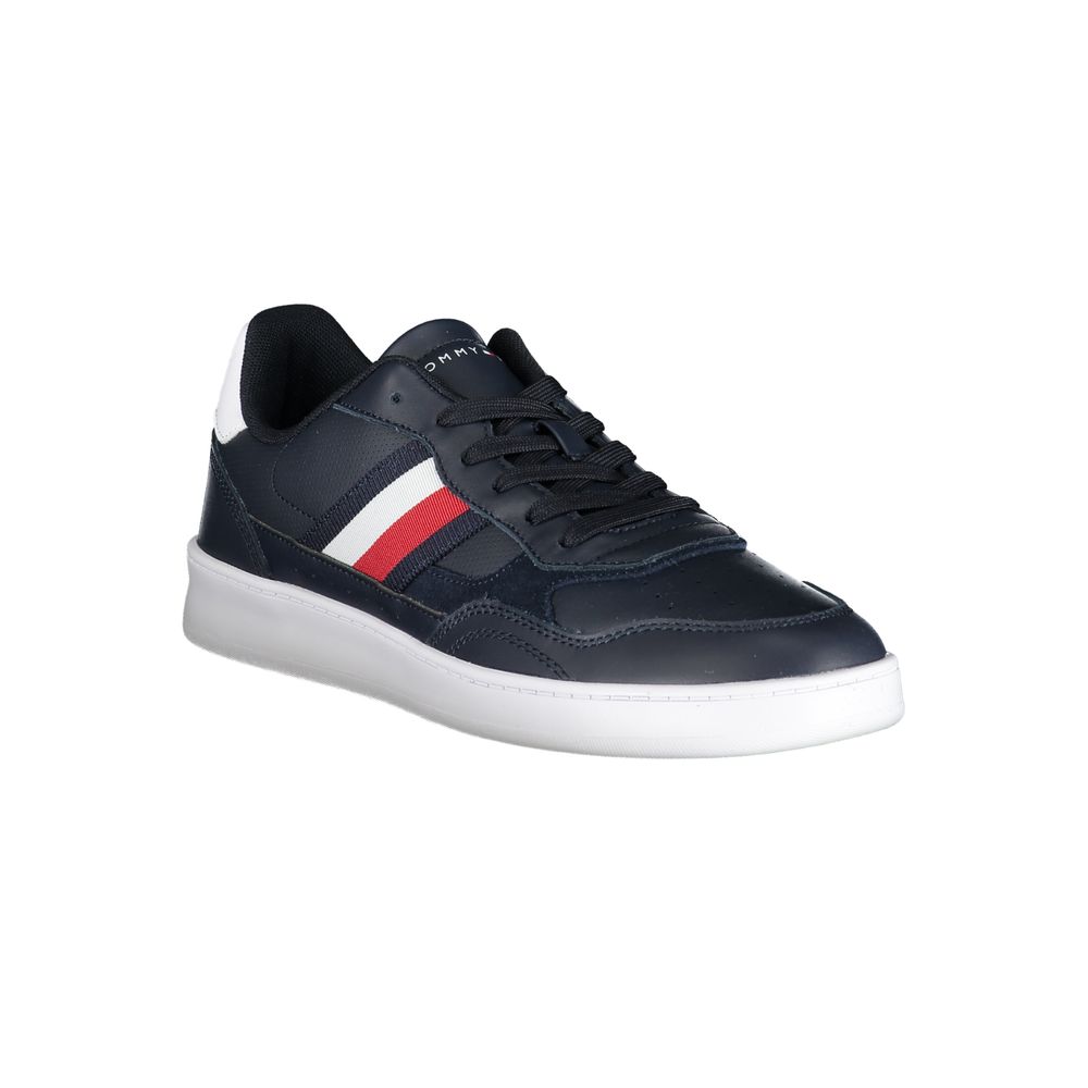 Tommy Hilfiger Blue Polyester Sneaker