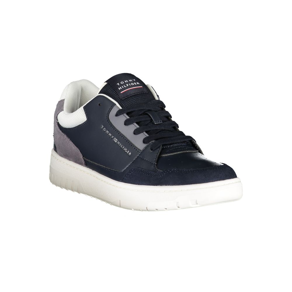 Tommy Hilfiger Blue Polyester Sneaker