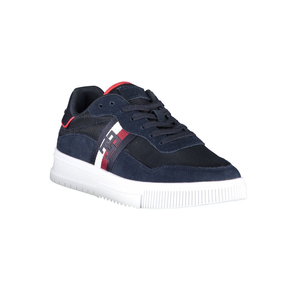 Tommy Hilfiger Blue Polyester Sneaker