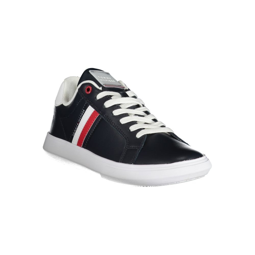 Tommy Hilfiger Blue Polyester Sneaker