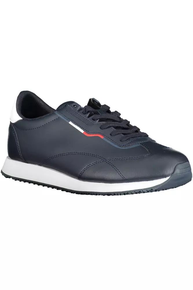 Tommy Hilfiger Blue Polyester Sneaker