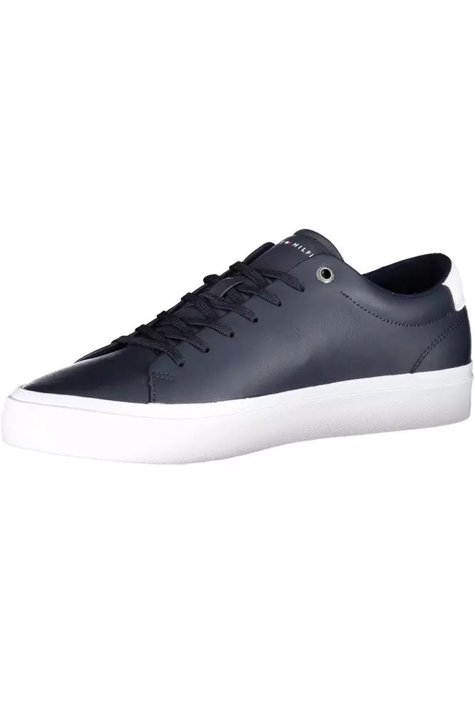 Tommy Hilfiger Blue Polyester Sneaker