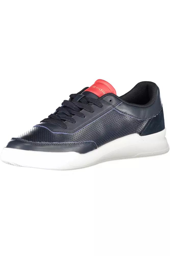 Tommy Hilfiger Blue Polyester Sneaker