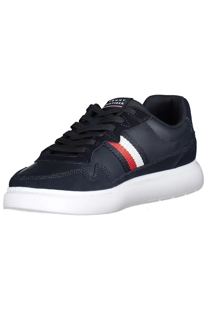 Tommy Hilfiger Blue Polyester Sneaker