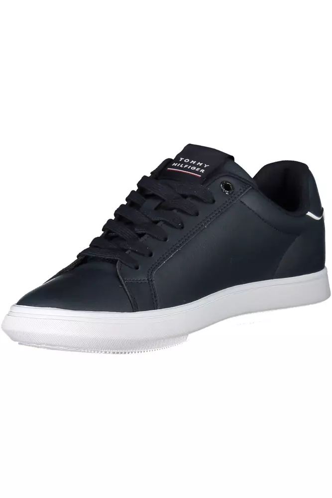 Tommy Hilfiger Blue Polyester Sneaker