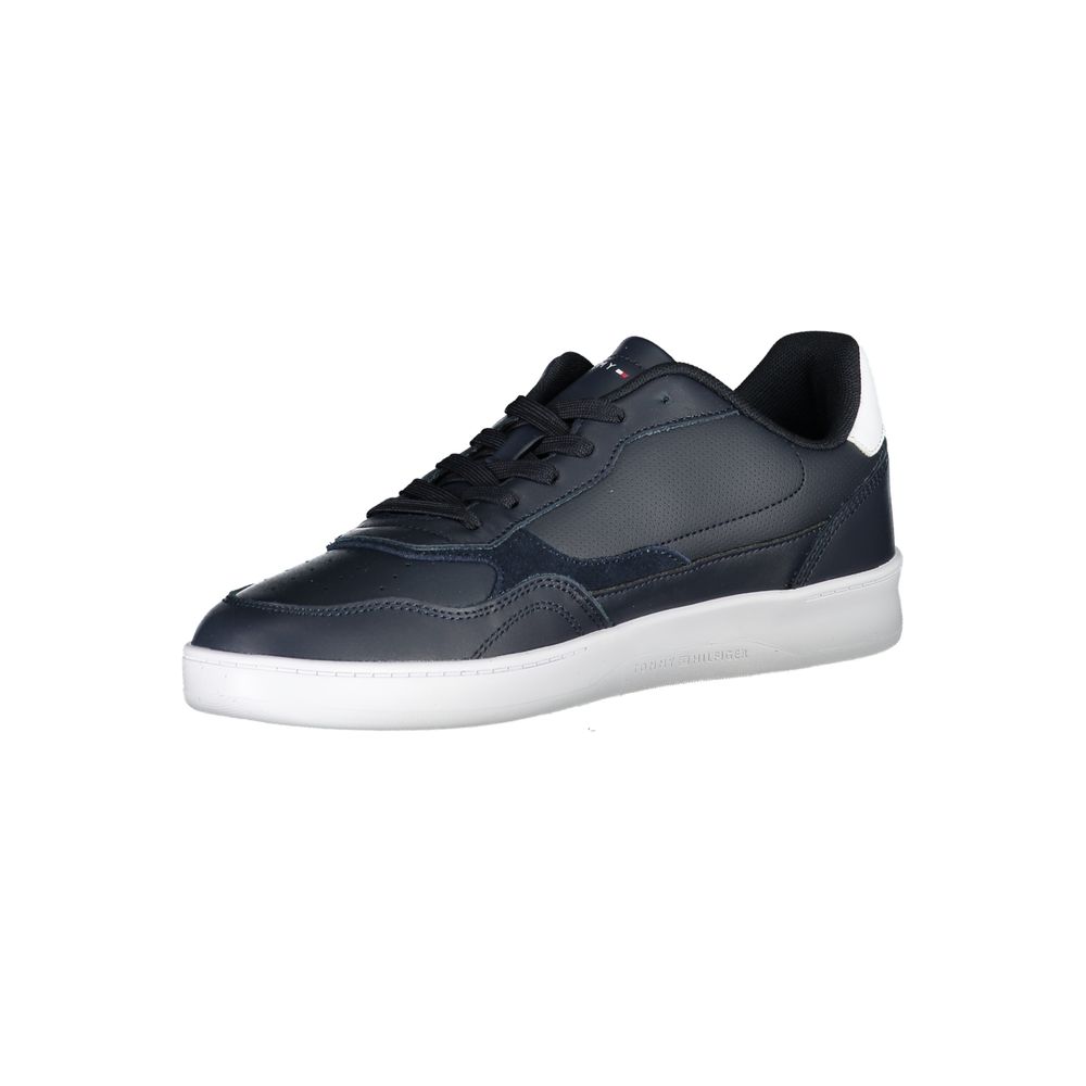 Tommy Hilfiger Blue Polyester Sneaker