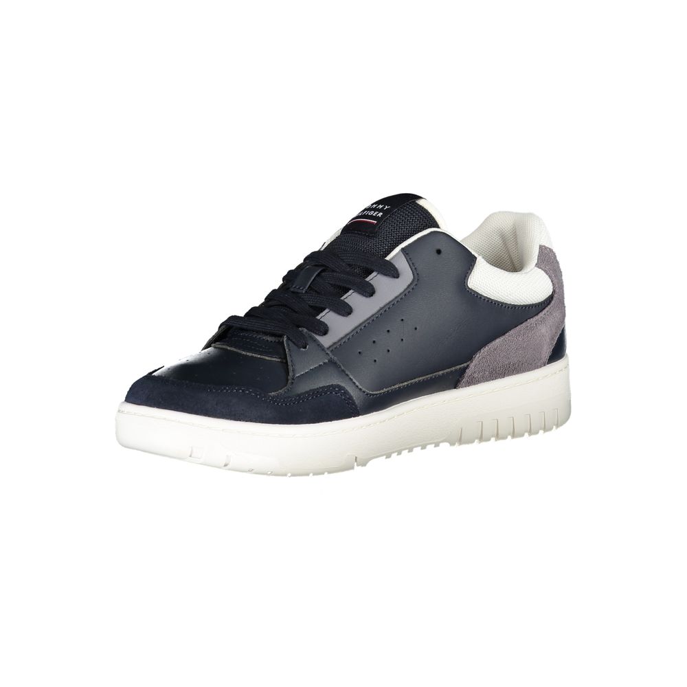 Tommy Hilfiger Blue Polyester Sneaker