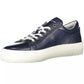 Tommy Hilfiger Blue Cotton Sneaker