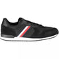 Tommy Hilfiger Black Polyester Sneaker