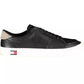 Tommy Hilfiger Black Polyester Sneaker