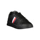 Tommy Hilfiger Black Polyester Sneaker