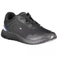 Tommy Hilfiger Black Polyester Sneaker