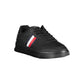 Tommy Hilfiger Black Polyester Sneaker