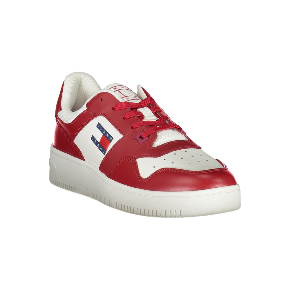 Tommy Hilfiger Pink Polyester Sneaker