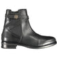 Tommy Hilfiger Black Polyester Boot