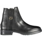 Tommy Hilfiger Black Polyester Boot