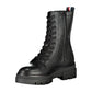 Tommy Hilfiger Black Polyester Boot