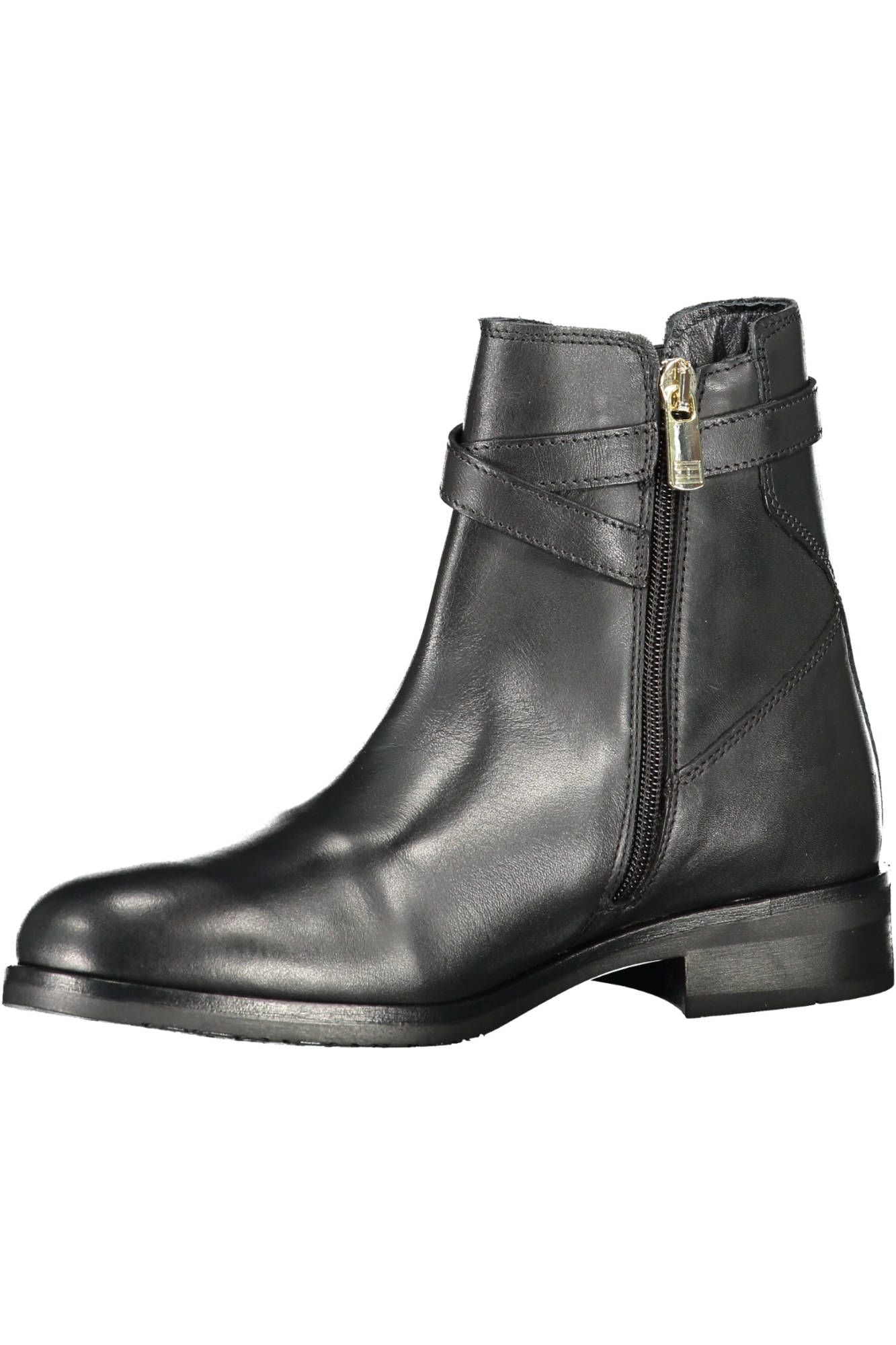 Tommy Hilfiger Black Polyester Boot